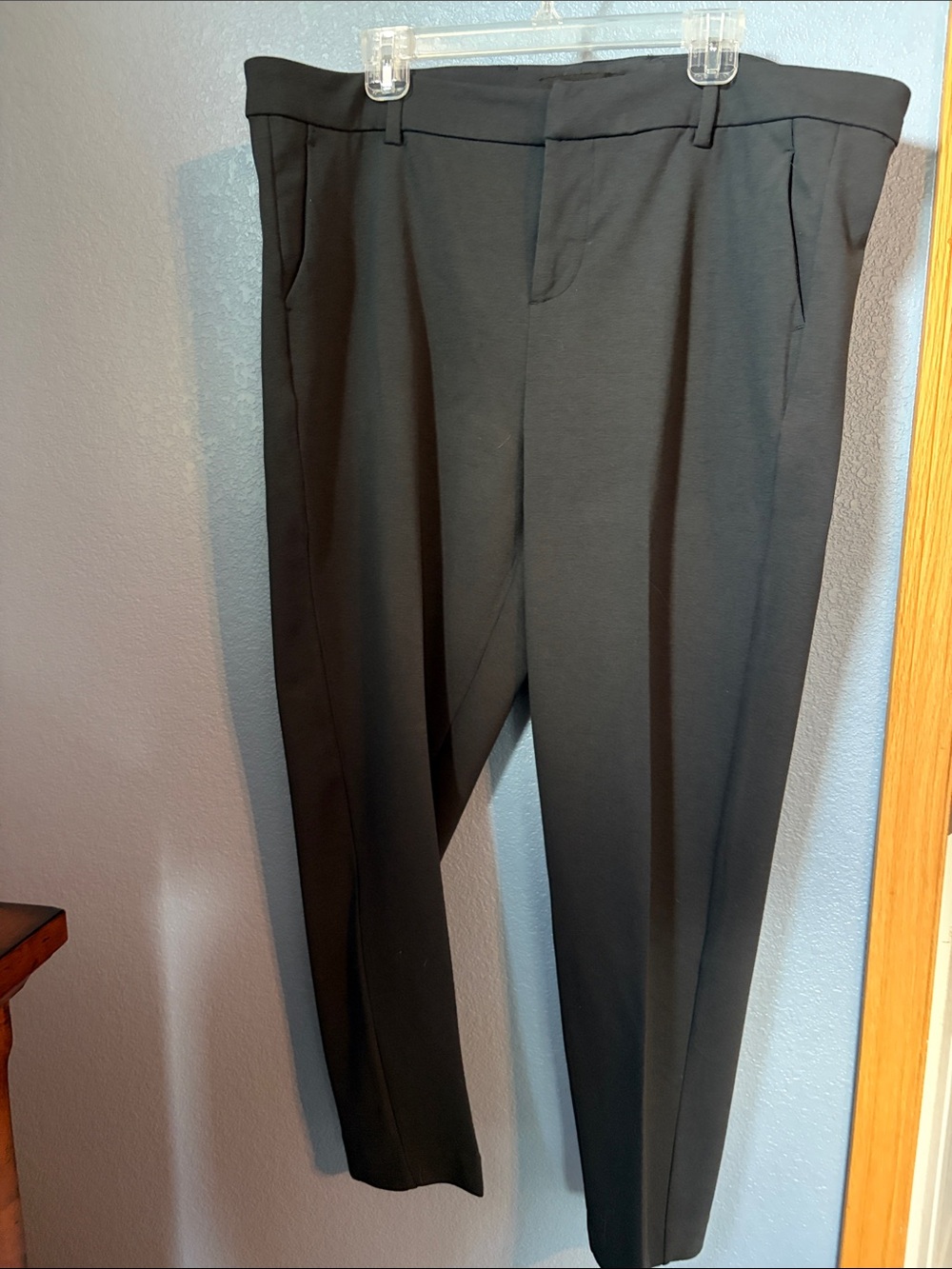 Liverpool Womens slate blue/ grey Dress Pants - Straight Leg